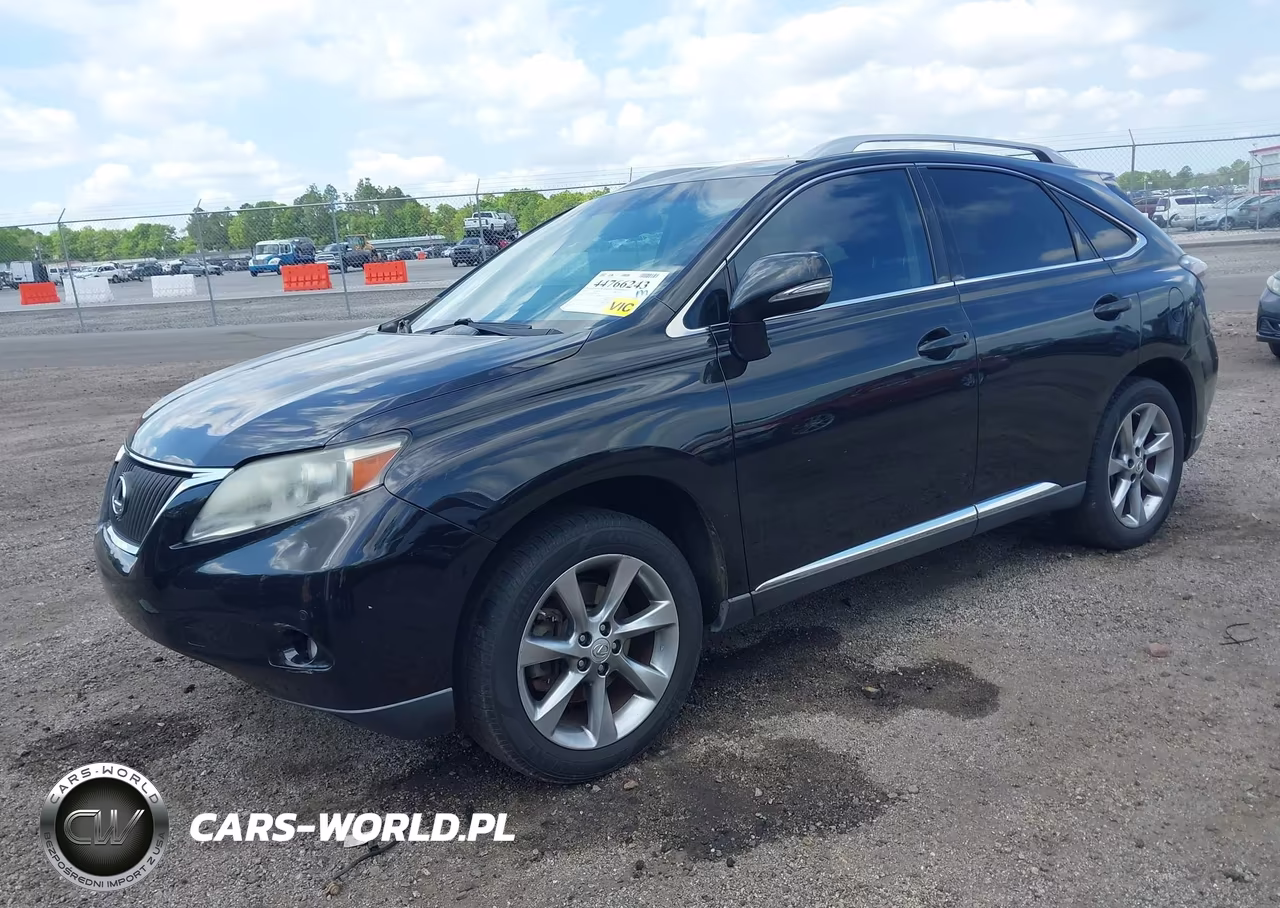 2012 Lexus Rx 350 VIN:2T2ZK1BA6CC086255 - 2