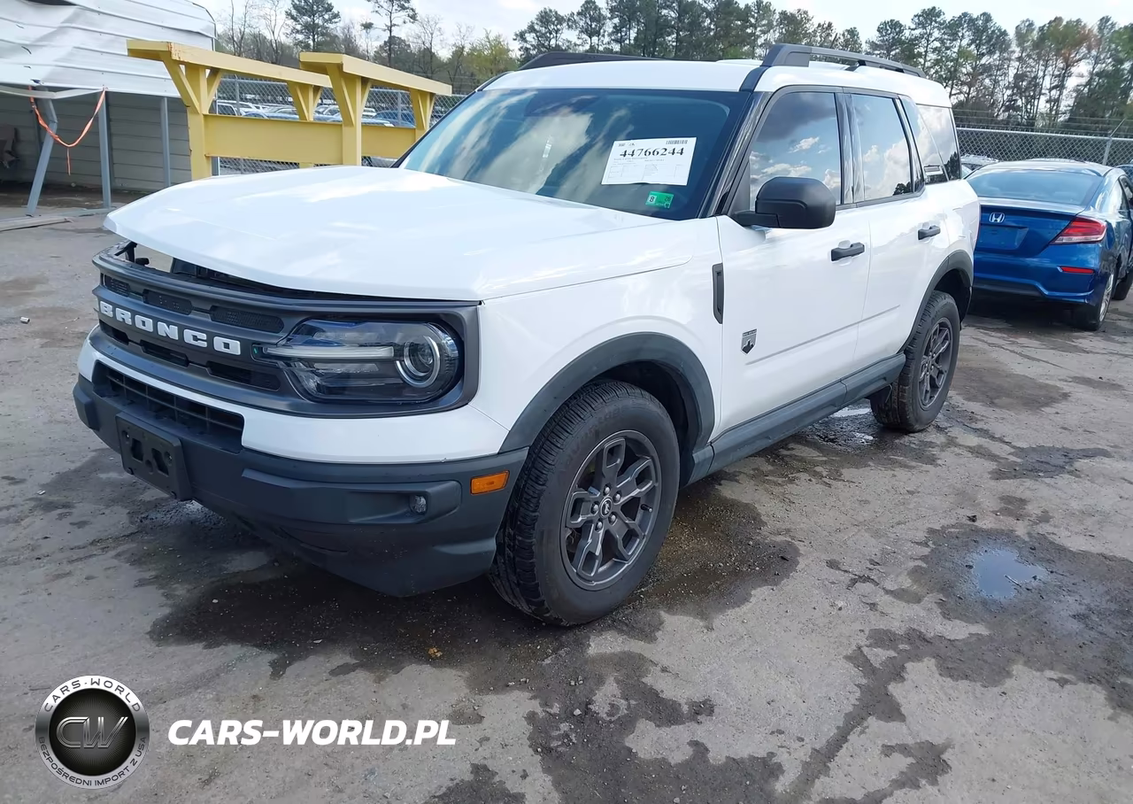 2022 Ford Bronco Sport Big Bend VIN:3FMCR9B64NRD00328 - 2
