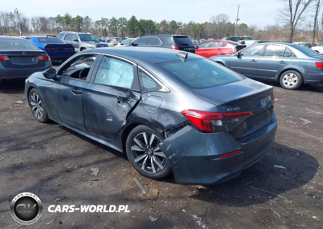 2022 Honda Civic Ex VIN:2HGFE1F76NH326976 - 3