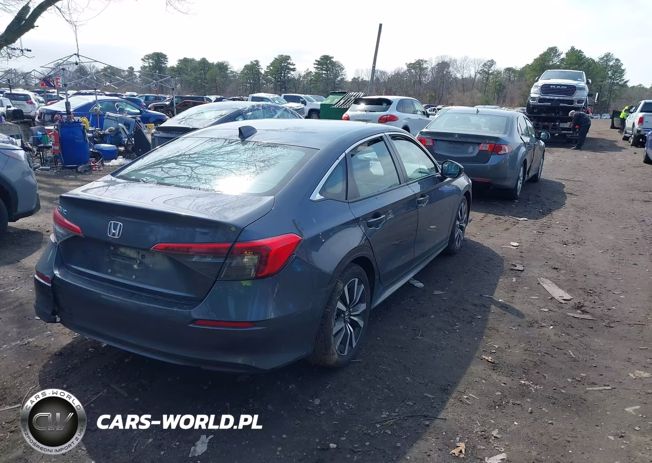 2022 Honda Civic Ex VIN:2HGFE1F76NH326976 - 4