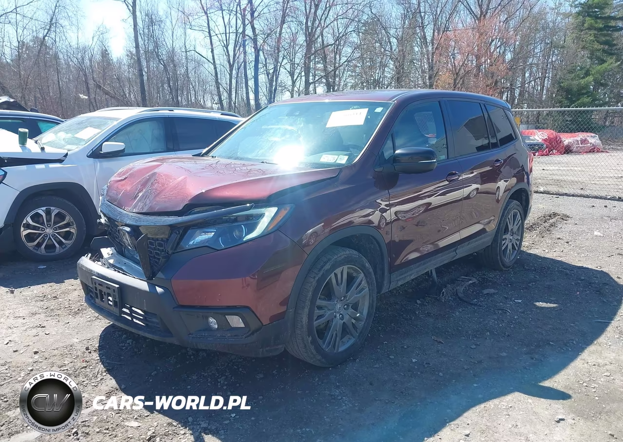 2019 Honda Passport Ex-L VIN:5FNYF8H52KB015278 - 2