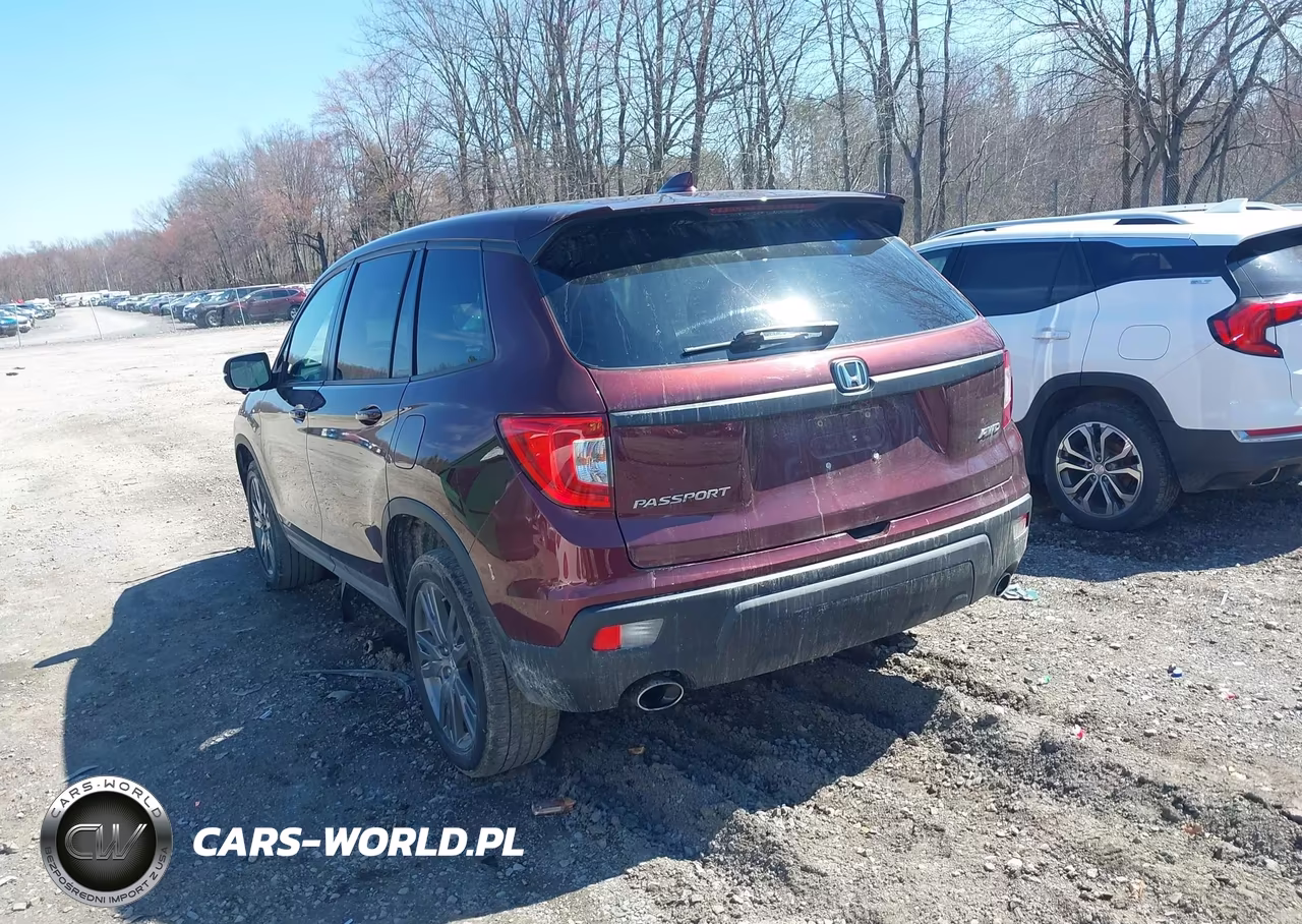 2019 Honda Passport Ex-L VIN:5FNYF8H52KB015278 - 3