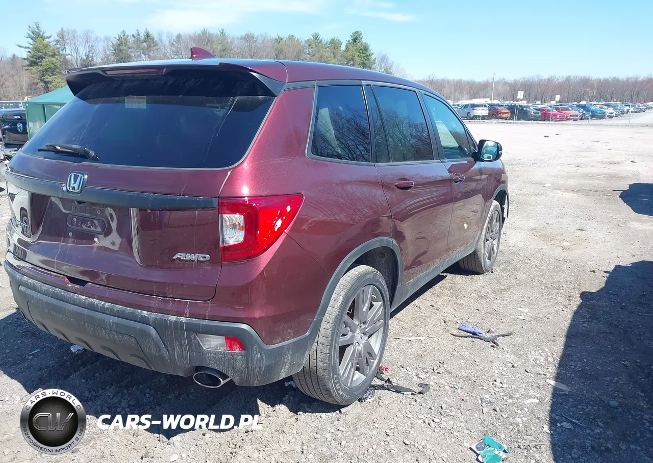 2019 Honda Passport Ex-L VIN:5FNYF8H52KB015278 - 4