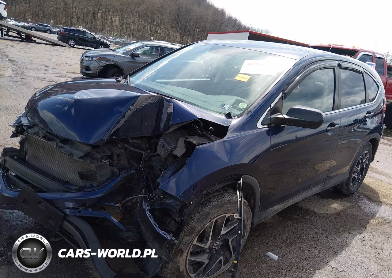 2016 Honda Cr-V Se VIN:5J6RM4H40GL121432 - 2