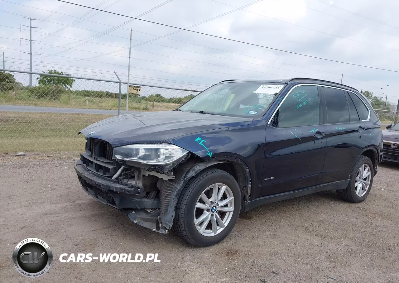 2015 BMW X5 xDrive35I VIN:5UXKR0C52F0P07775 - 2