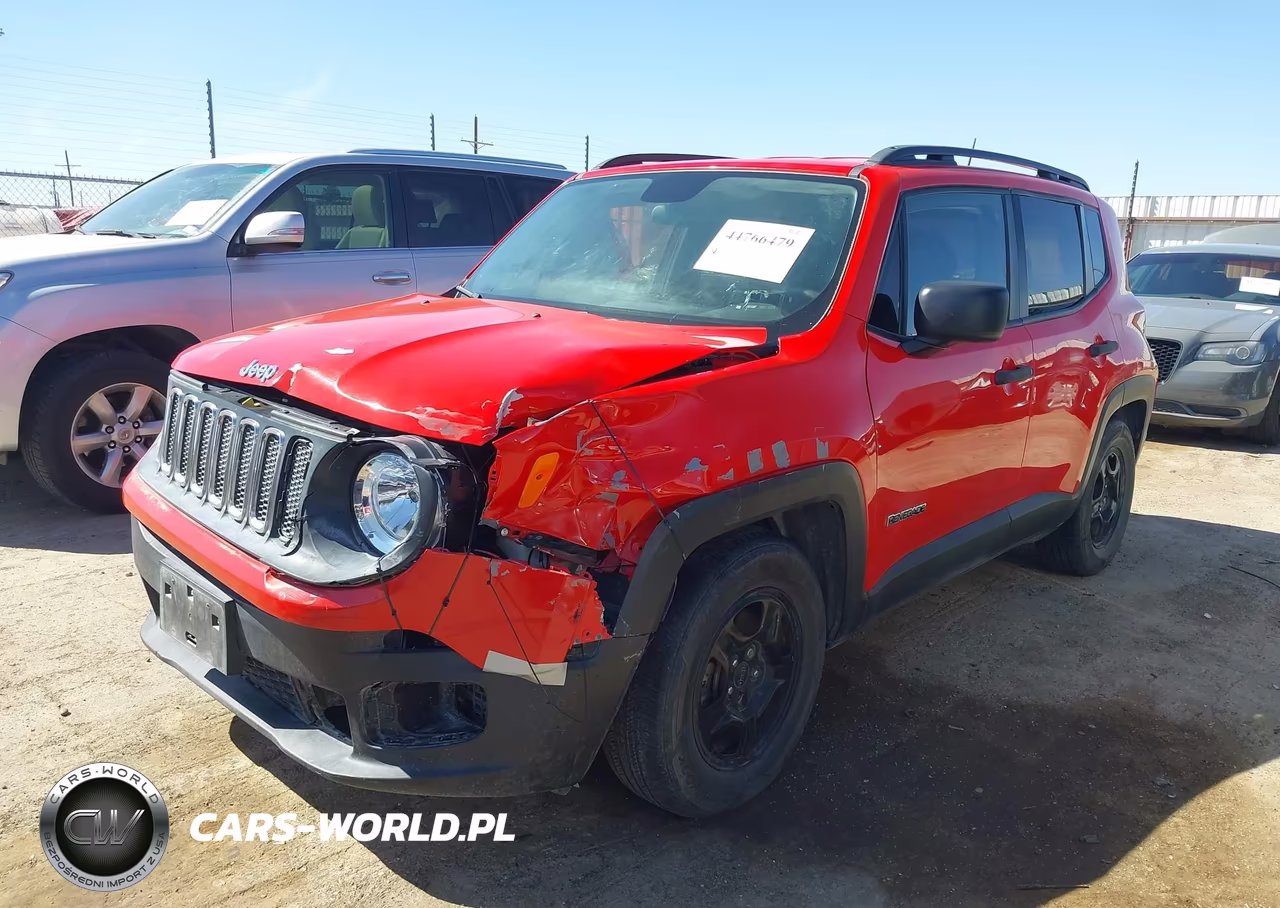 2017 Jeep Renegade Sport Fwd VIN:ZACCJAAB0HPG20238 - 2