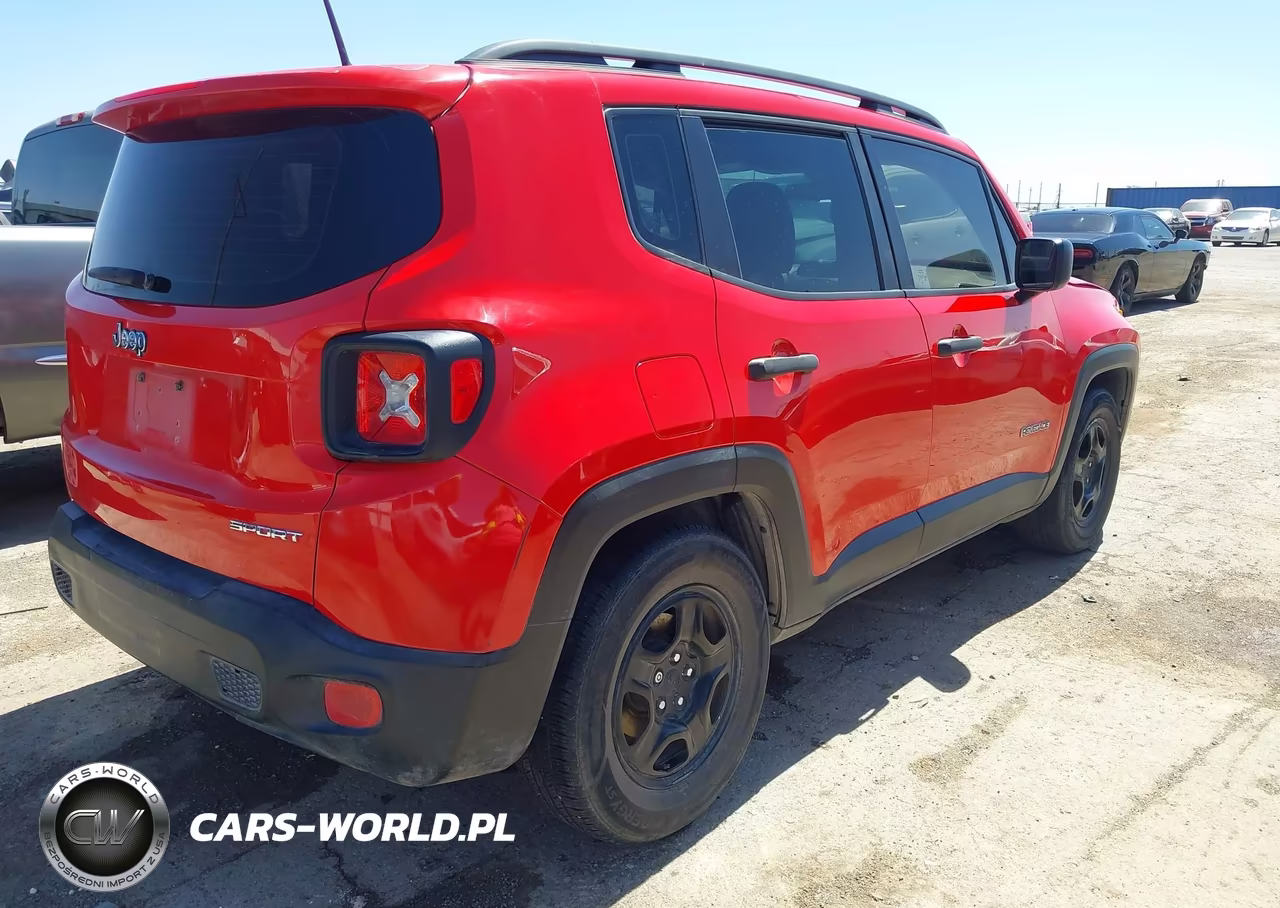 2017 Jeep Renegade Sport Fwd VIN:ZACCJAAB0HPG20238 - 4