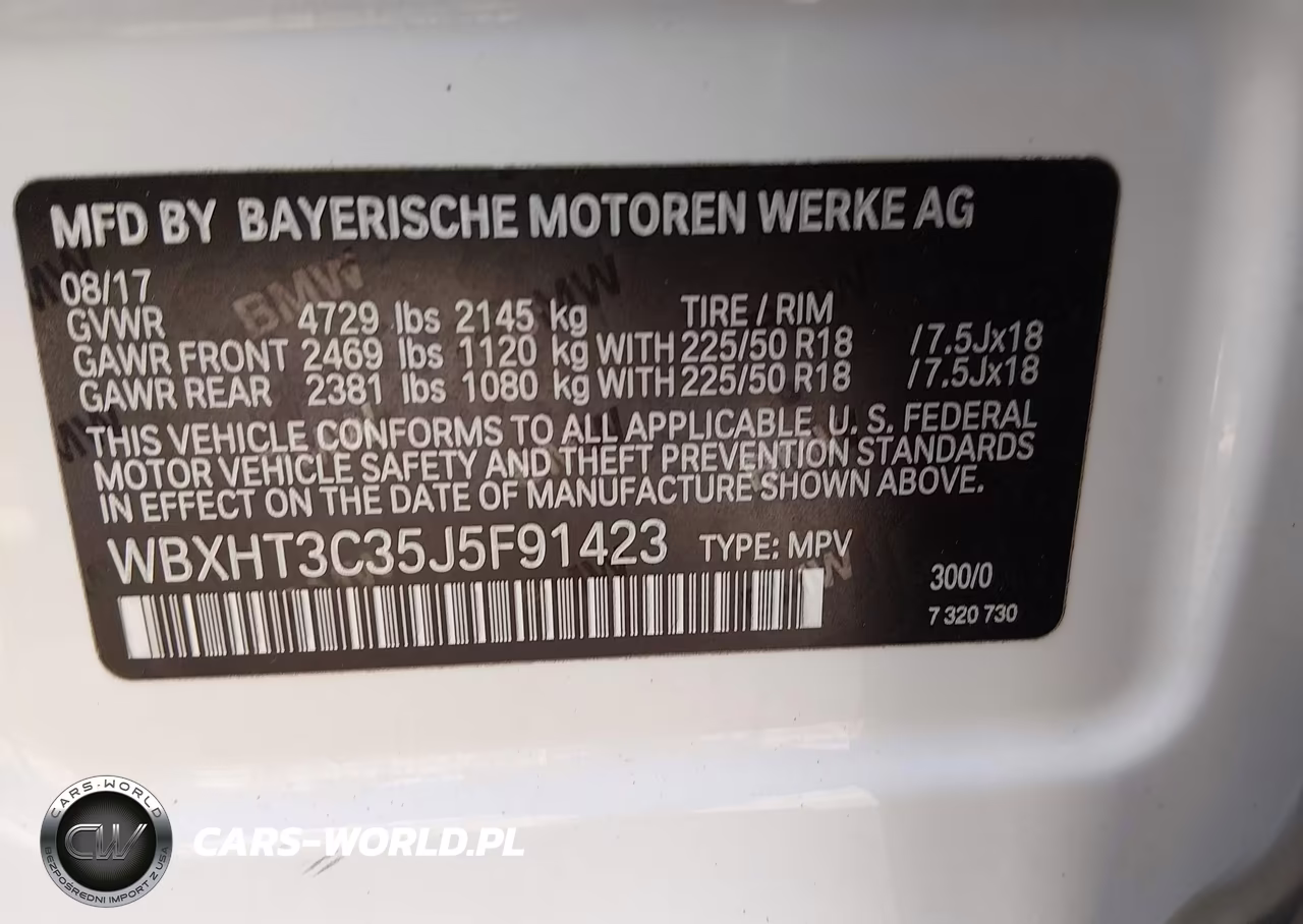 2018 BMW X1 xDrive28I VIN:WBXHT3C35J5F91423 - 9