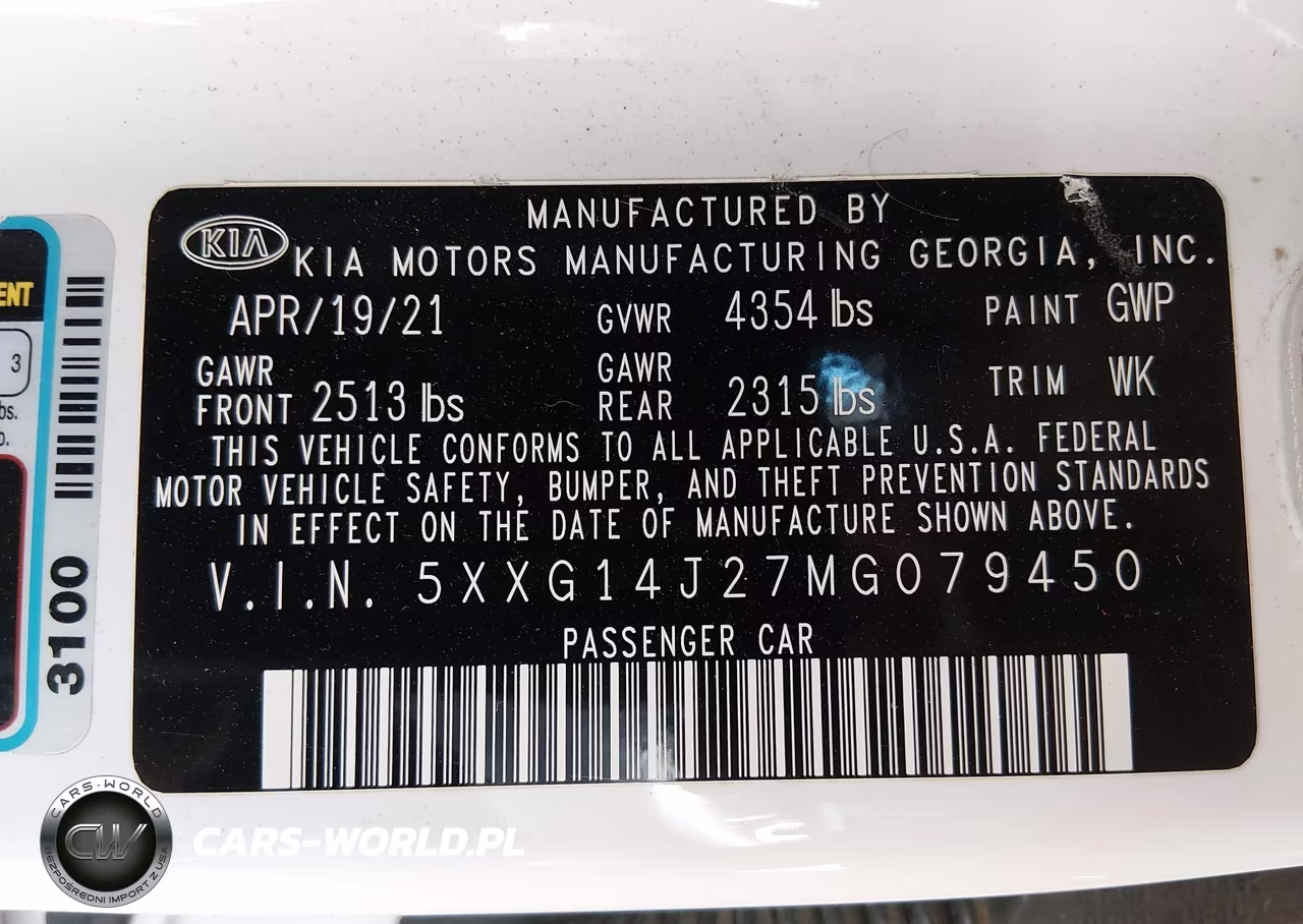 2021 Kia K5 Lxs VIN:5XXG14J27MG079450 - 9