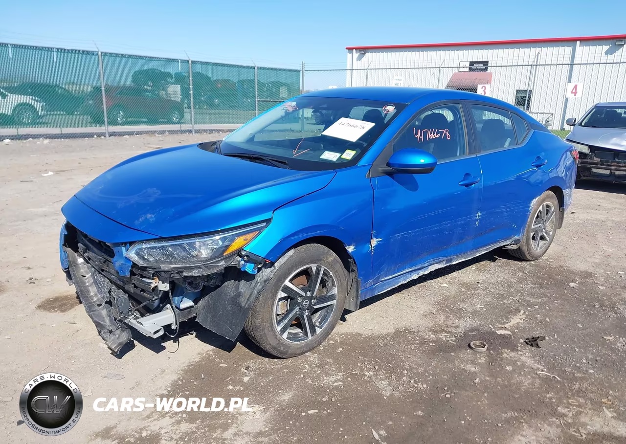 2025 Nissan Sentra Sv VIN:3N1AB8CV3SY275913 - 2