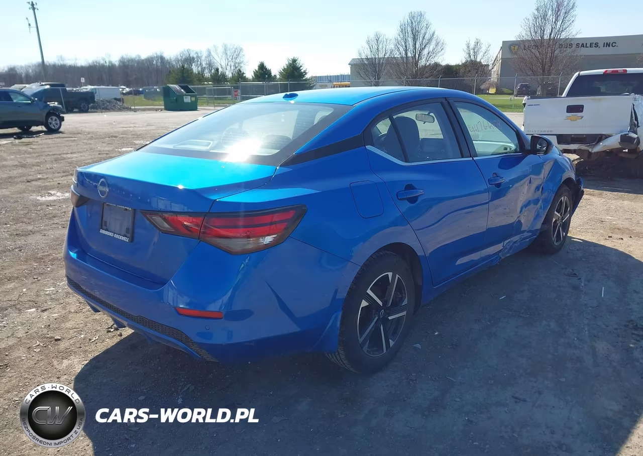 2025 Nissan Sentra Sv VIN:3N1AB8CV3SY275913 - 4