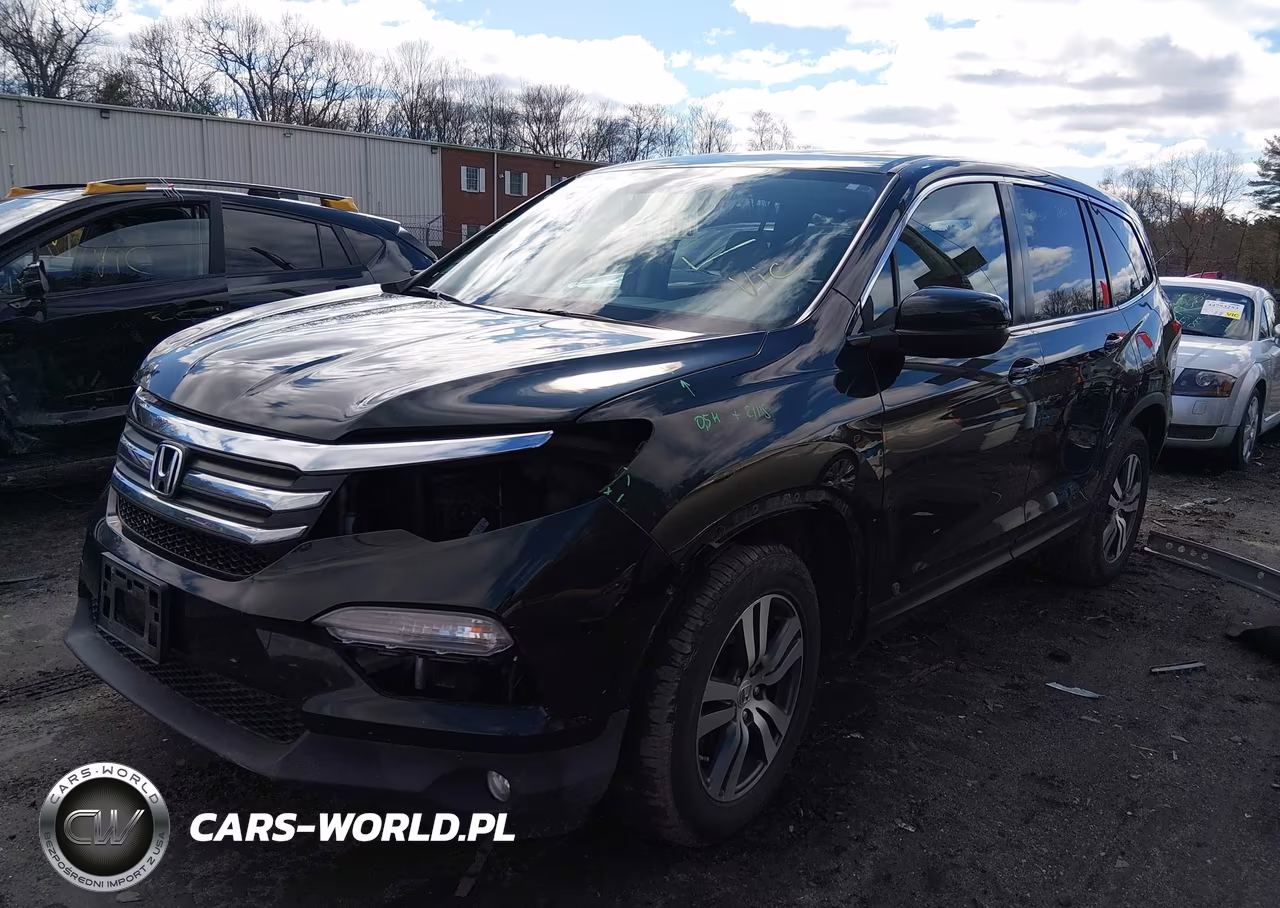 2016 Honda Pilot Ex-L VIN:5FNYF6H70GB122598 - 2