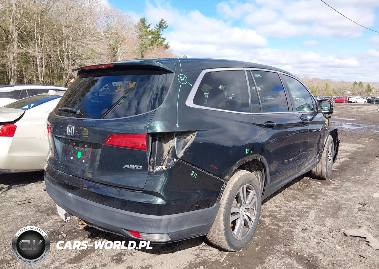 2016 Honda Pilot Ex-L VIN:5FNYF6H70GB122598 - 4