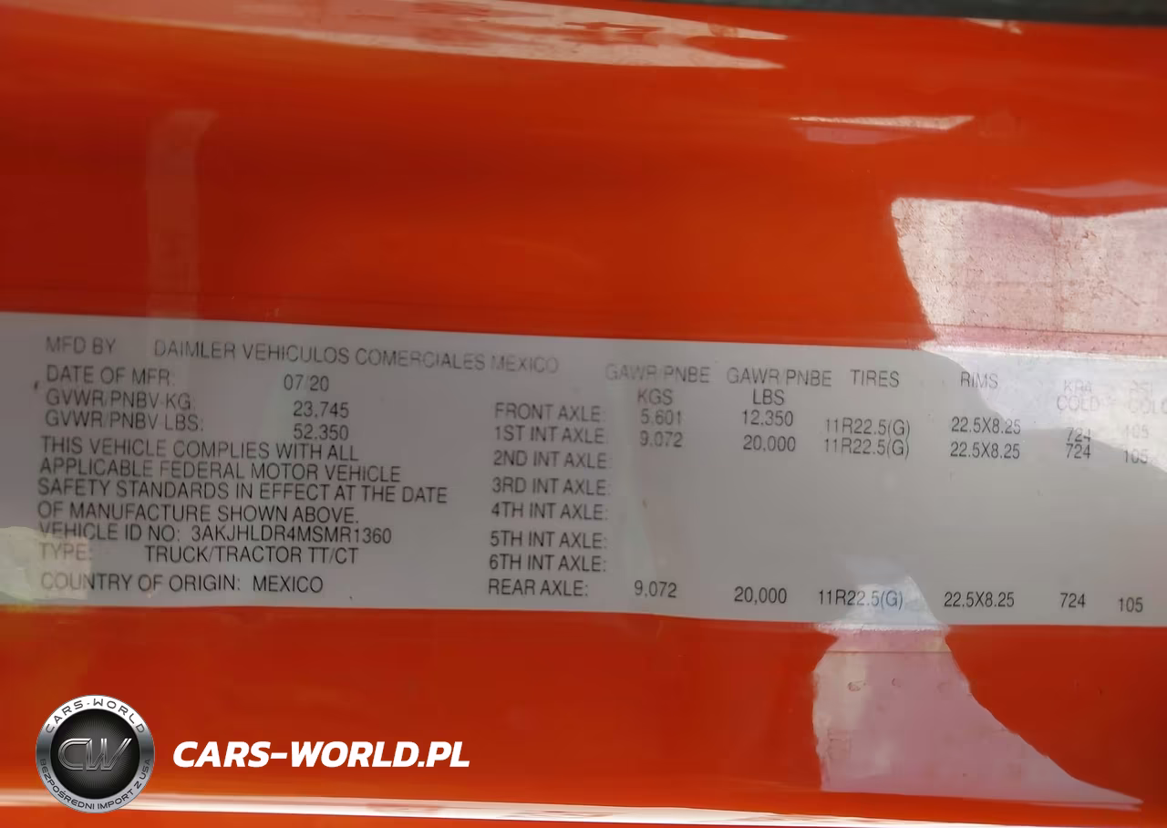 2021 Freightliner New Cascadia 126 VIN:3AKJHLDR4MSMR1360 - 8