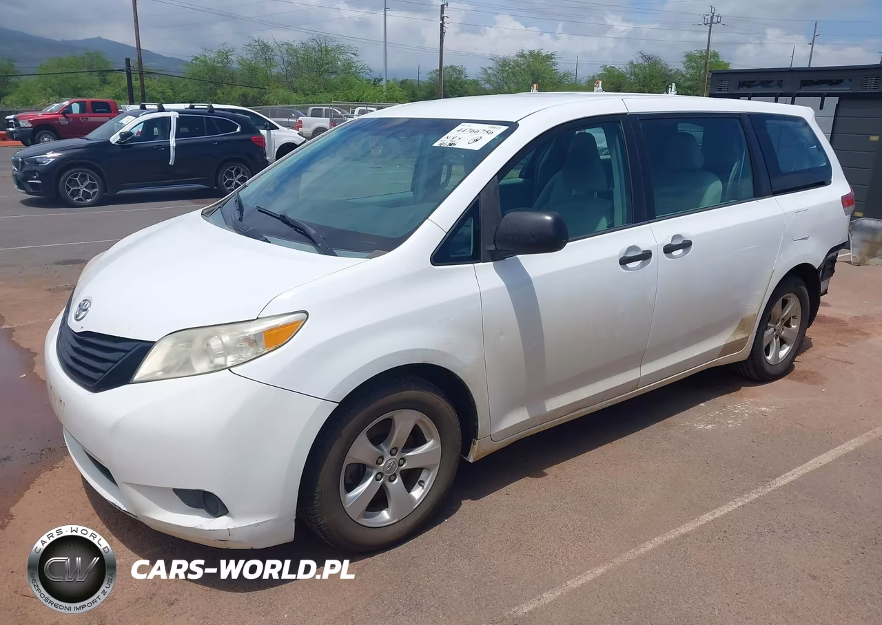 2013 Toyota Sienna L V6 7 Passenger VIN:5TDZK3DC6DS358374 - 2