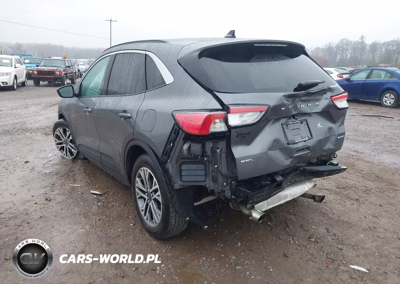 2022 Ford Escape Sel VIN:1FMCU9H95NUB38475 - 3