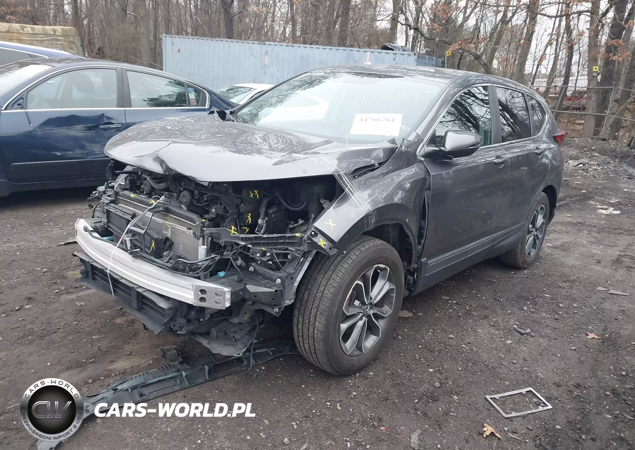 2021 Honda Cr-V Awd Ex VIN:5J6RW2H57MA004753 - 2