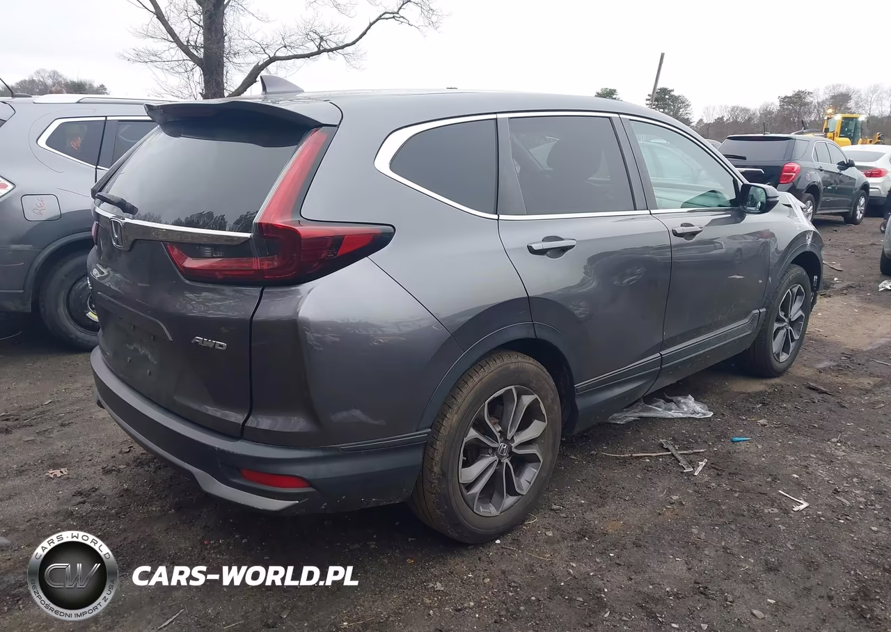 2021 Honda Cr-V Awd Ex VIN:5J6RW2H57MA004753 - 4