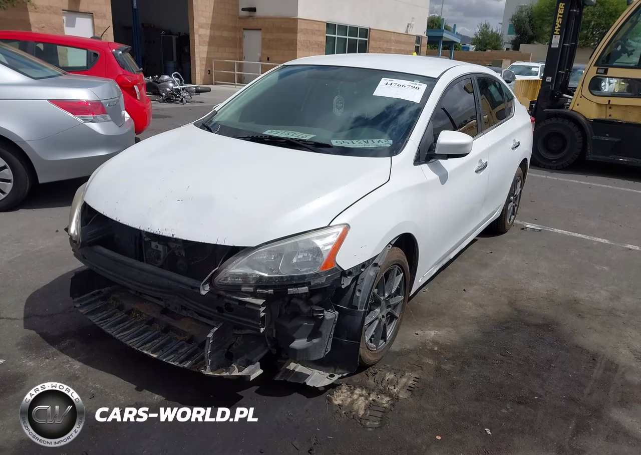 2014 Nissan Sentra Sv VIN:3N1AB7AP0EY305632 - 2