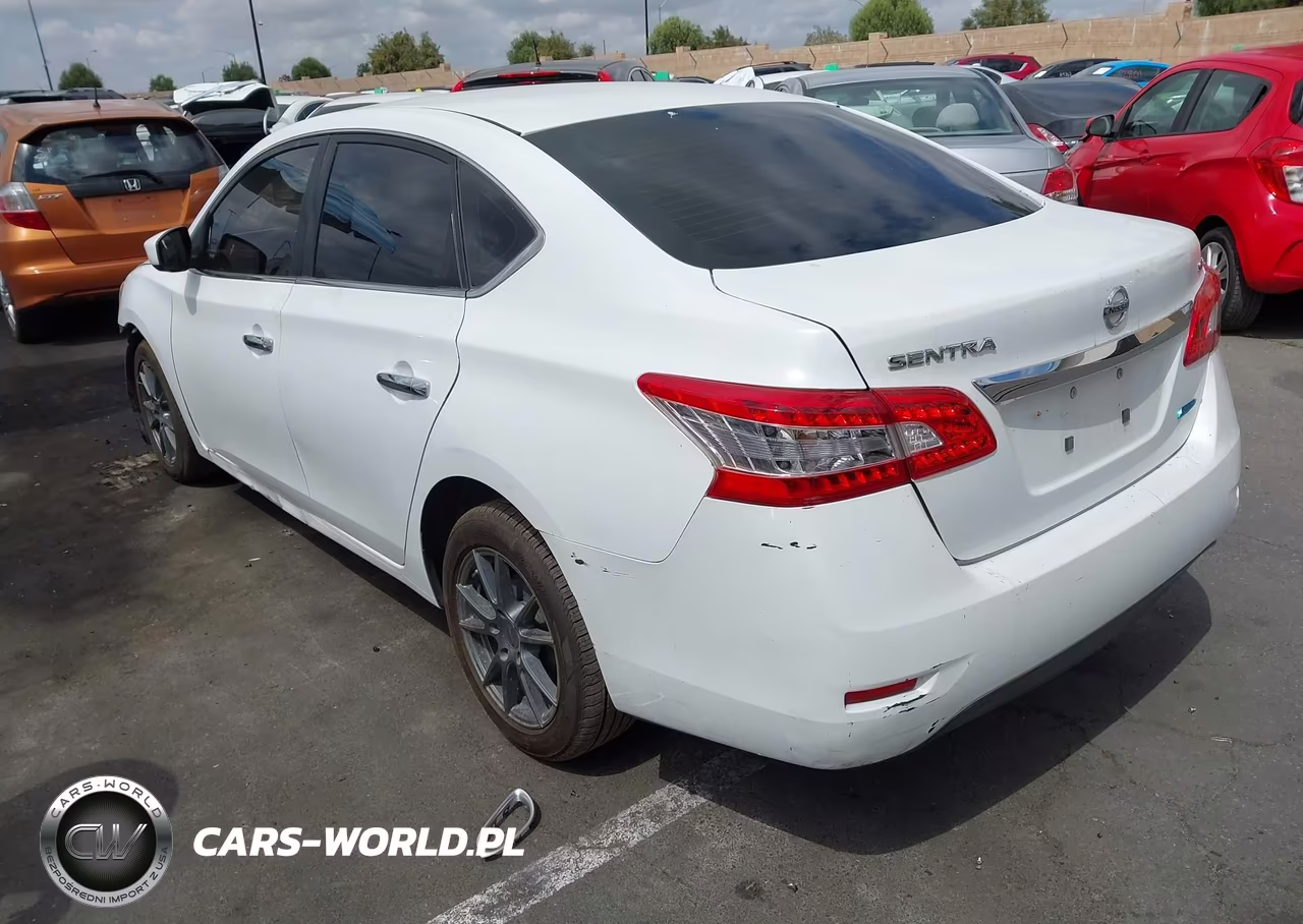 2014 Nissan Sentra Sv VIN:3N1AB7AP0EY305632 - 3