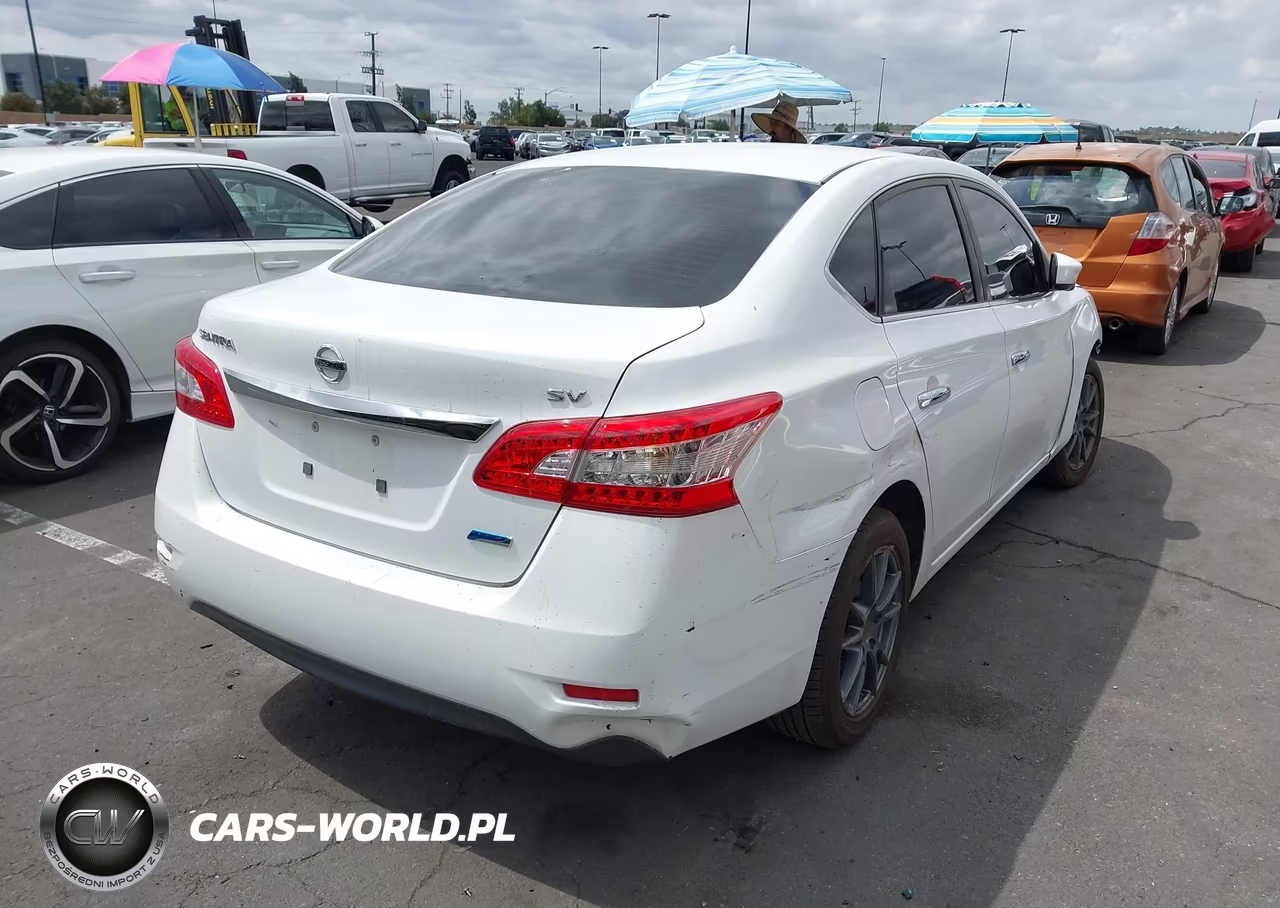 2014 Nissan Sentra Sv VIN:3N1AB7AP0EY305632 - 4