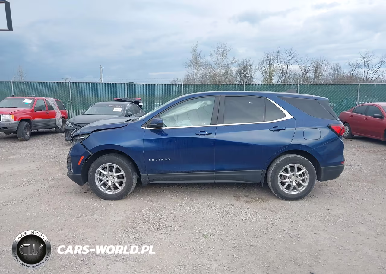 2022 Chevrolet Equinox Fwd Lt VIN:3GNAXKEV0NL165239 - 14