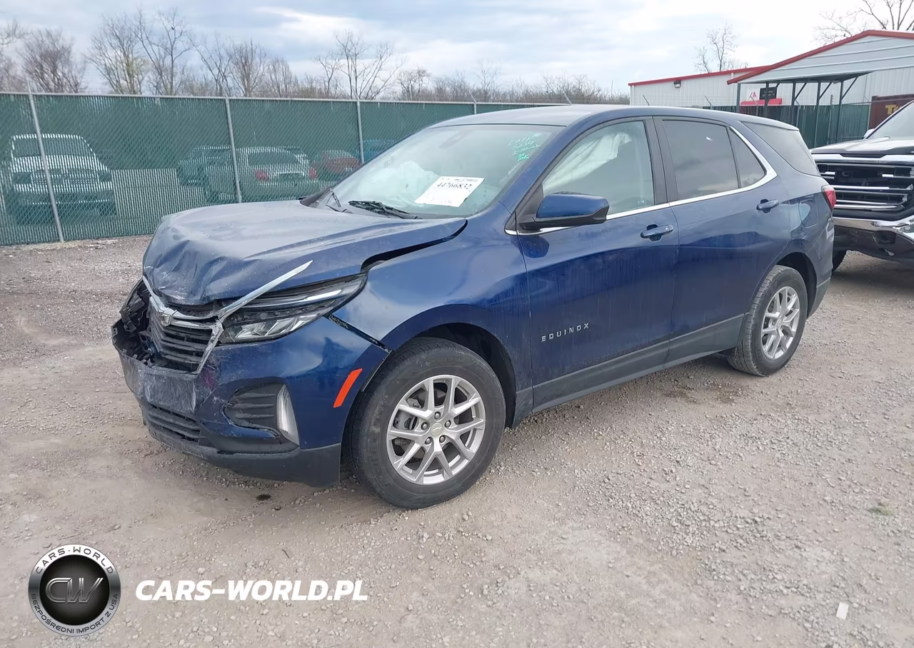 2022 Chevrolet Equinox Fwd Lt VIN:3GNAXKEV0NL165239 - 2