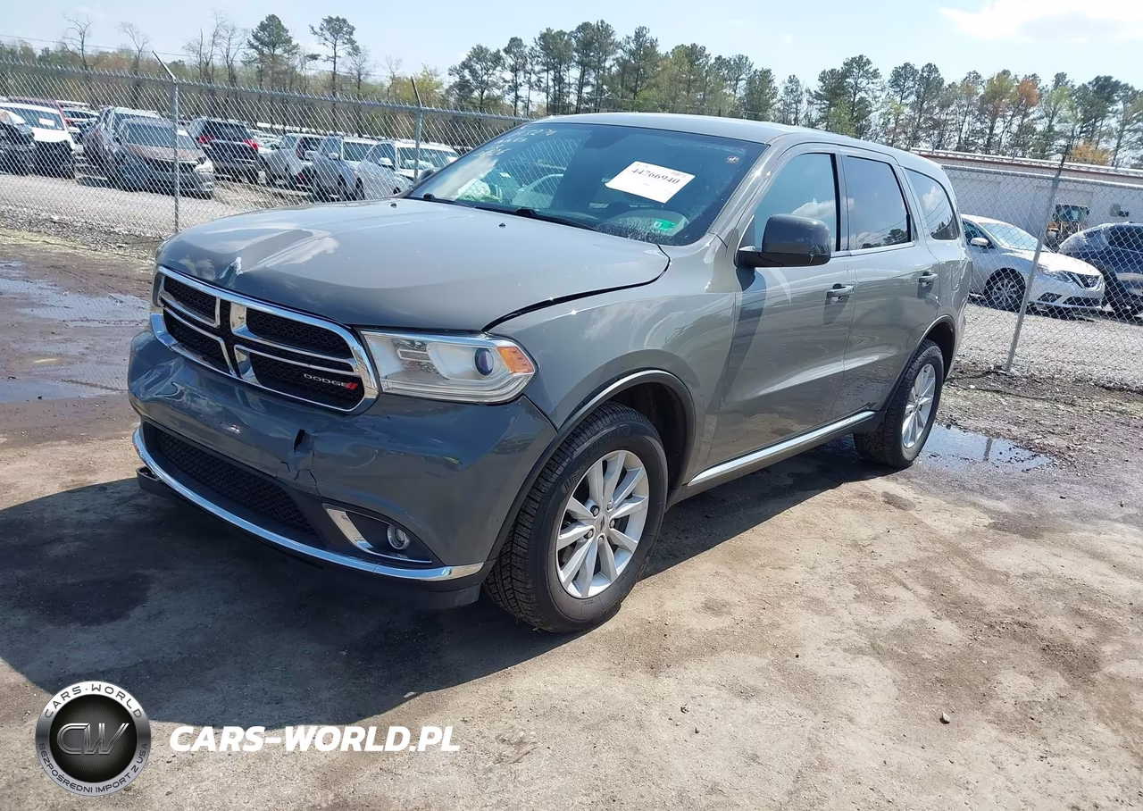 2020 Dodge Durango Sxt Awd VIN:1C4RDJAG9LC220298 - 2