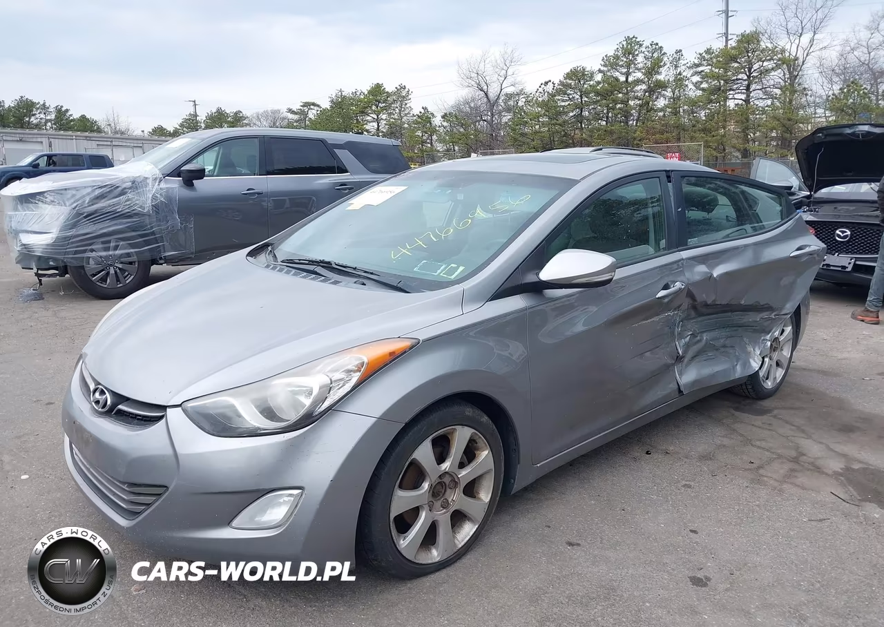 2012 Hyundai Elantra Limited (Ulsan Plant) VIN:KMHDH4AE7CU214987 - 2