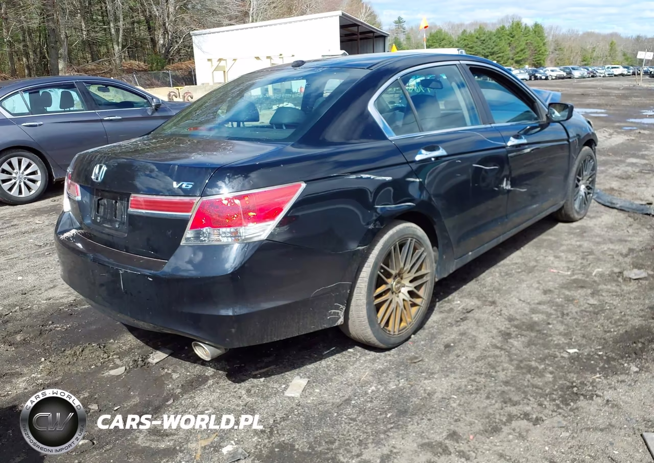 2011 Honda Accord 3.5 Ex-L VIN:1HGCP3F86BA006729 - 4