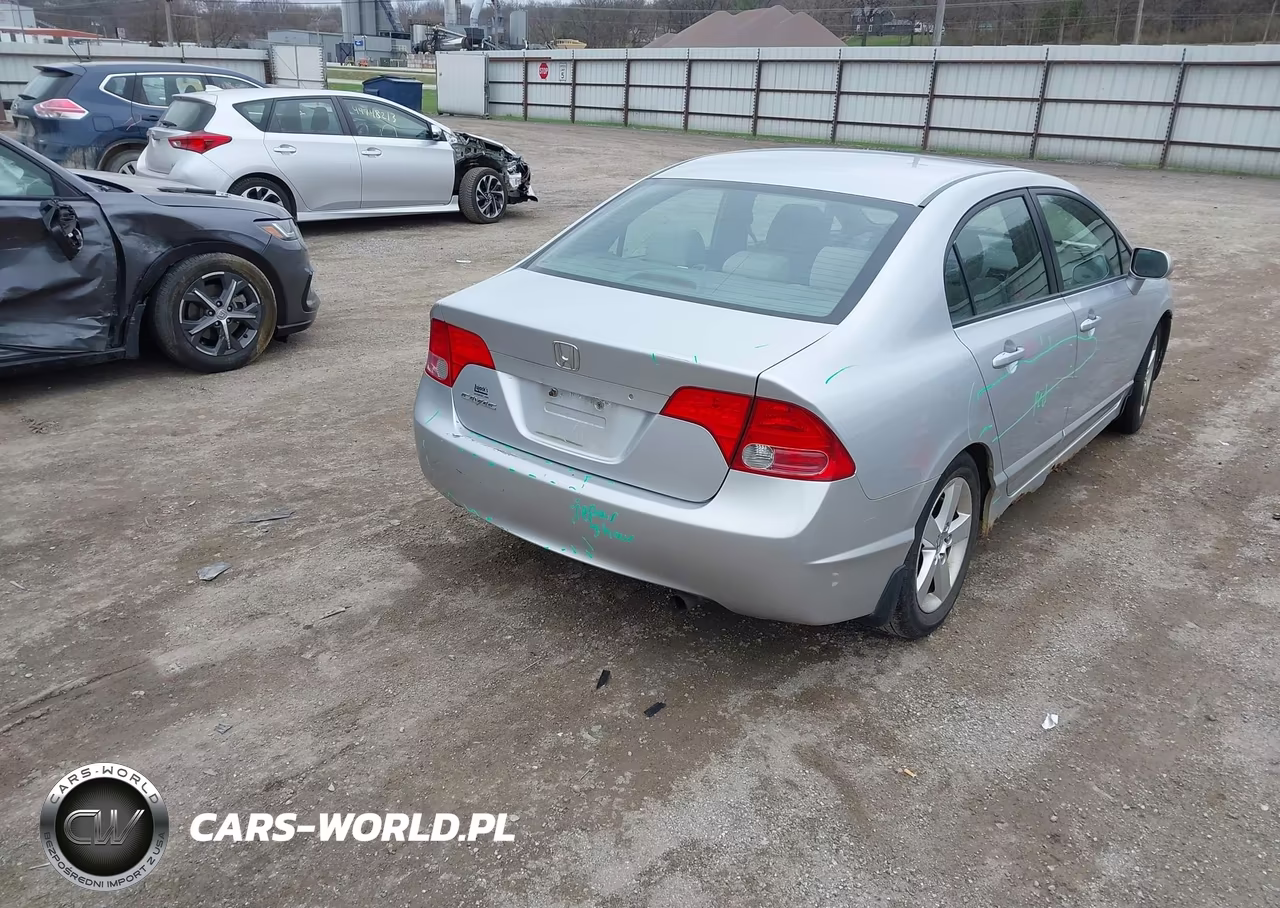 2007 Honda Civic Ex VIN:1HGFA16817L085855 - 4
