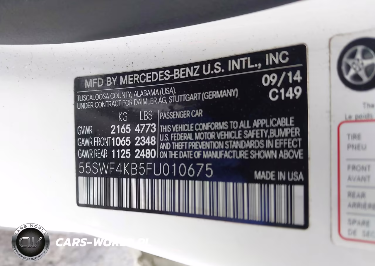 2015 Mercedes-Benz C 300 4Matic VIN:55SWF4KB5FU010675 - 9