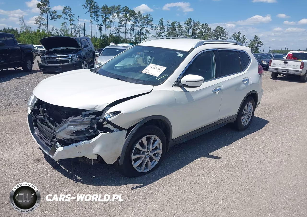 2018 Nissan Rogue Sv VIN:KNMAT2MTXJP595590 - 2