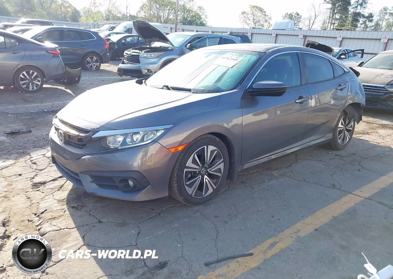 2018 Honda Civic Ex-T VIN:JHMFC1F3XJX034401 - 2