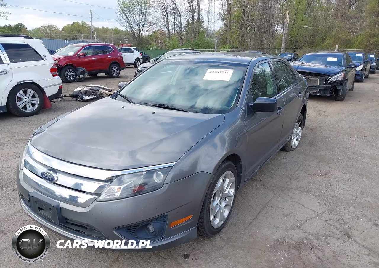 2010 Ford Fusion Se VIN:3FAHP0HG7AR116481 - 2