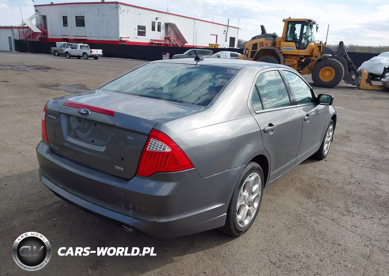 2010 Ford Fusion Se VIN:3FAHP0HG7AR116481 - 4