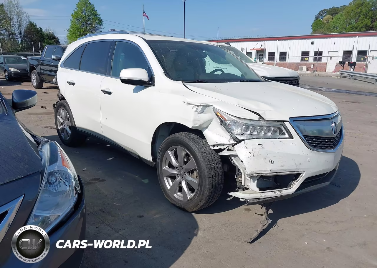 2015 Acura Mdx Advance Pkg W-Entertainment Pkg