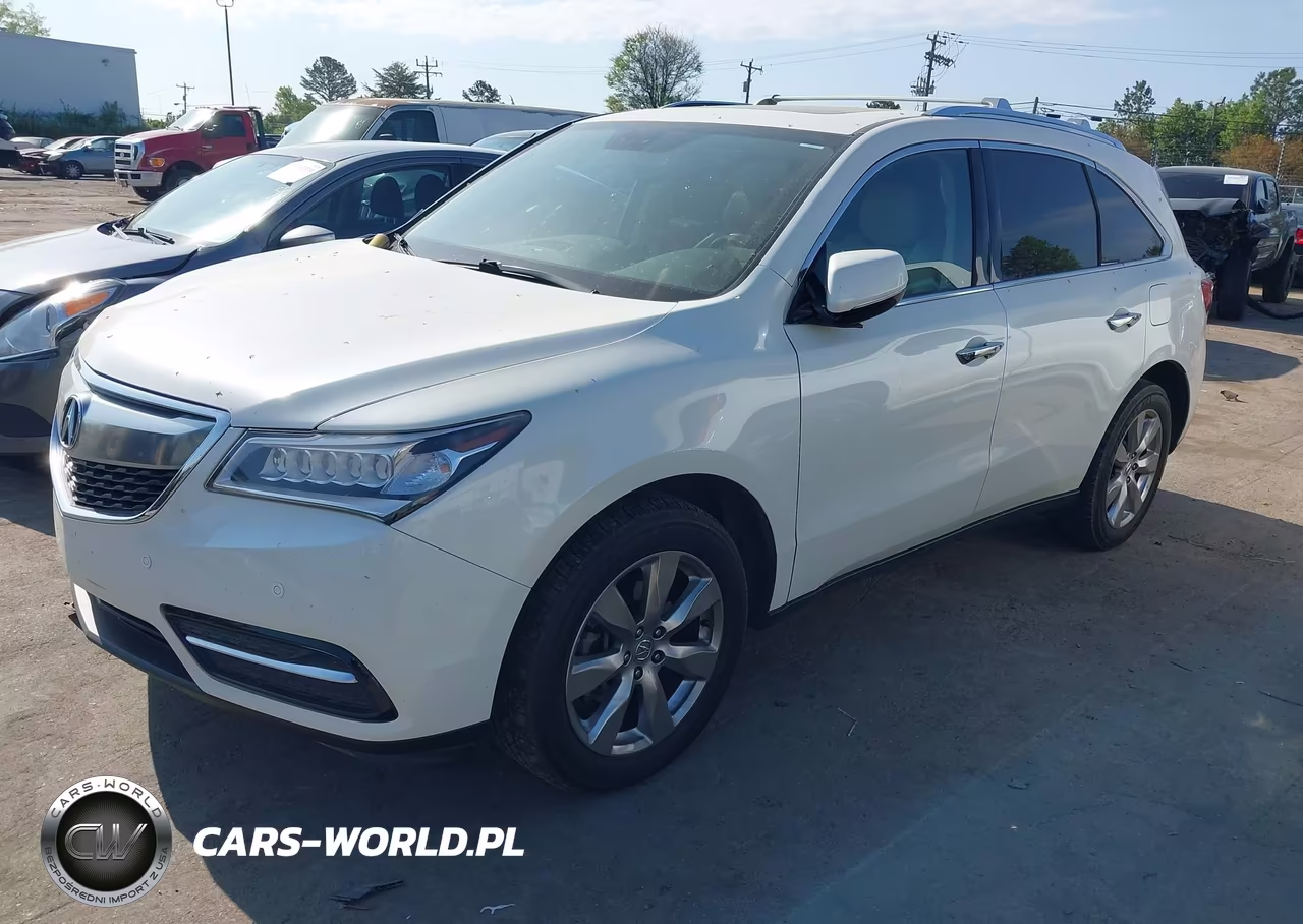 2015 Acura Mdx Advance Pkg W-Entertainment Pkg VIN:5FRYD4H86FB012753 - 2