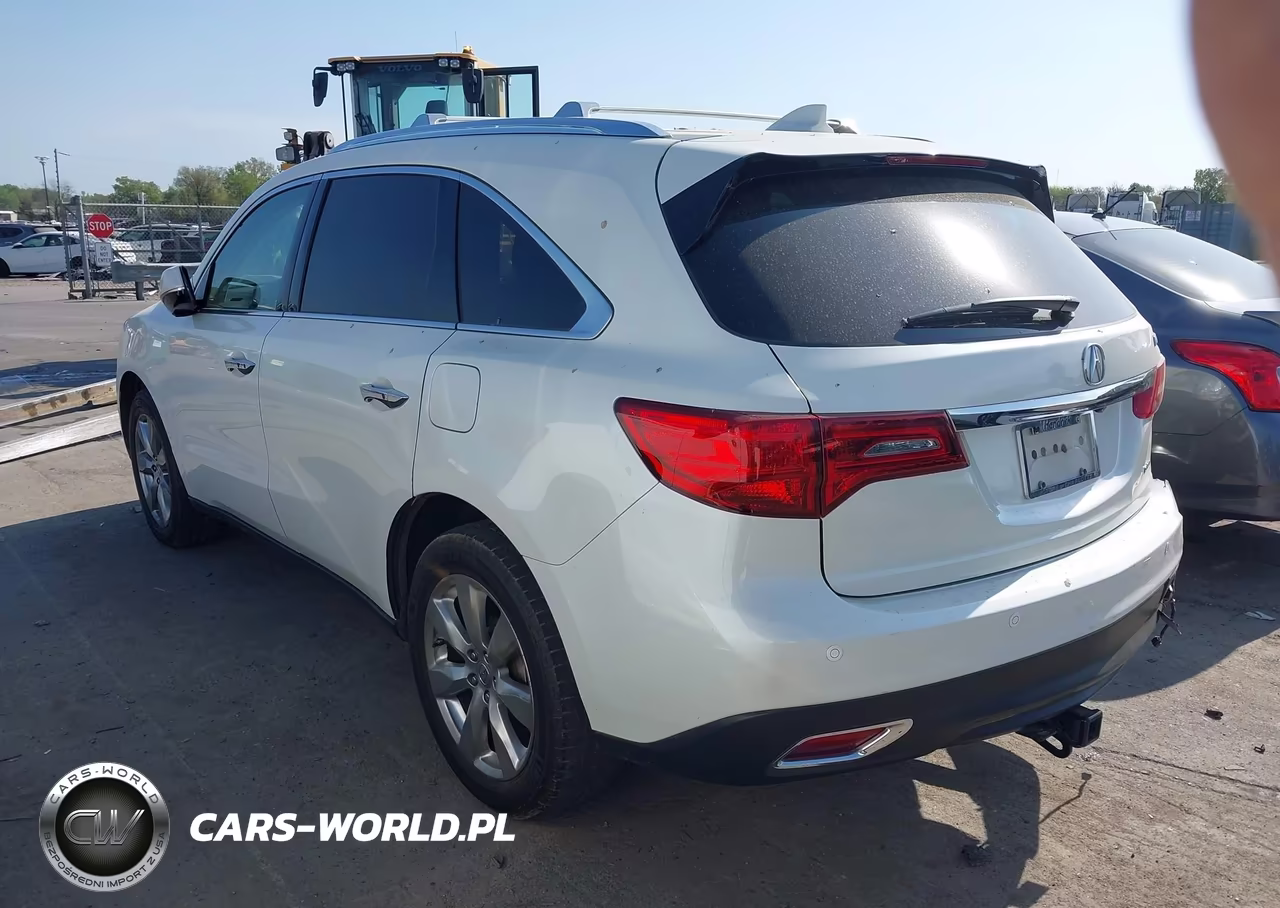 2015 Acura Mdx Advance Pkg W-Entertainment Pkg VIN:5FRYD4H86FB012753 - 3