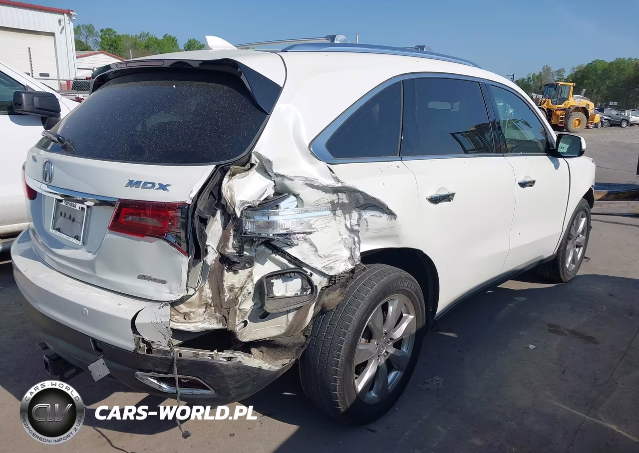 2015 Acura Mdx Advance Pkg W-Entertainment Pkg VIN:5FRYD4H86FB012753 - 4