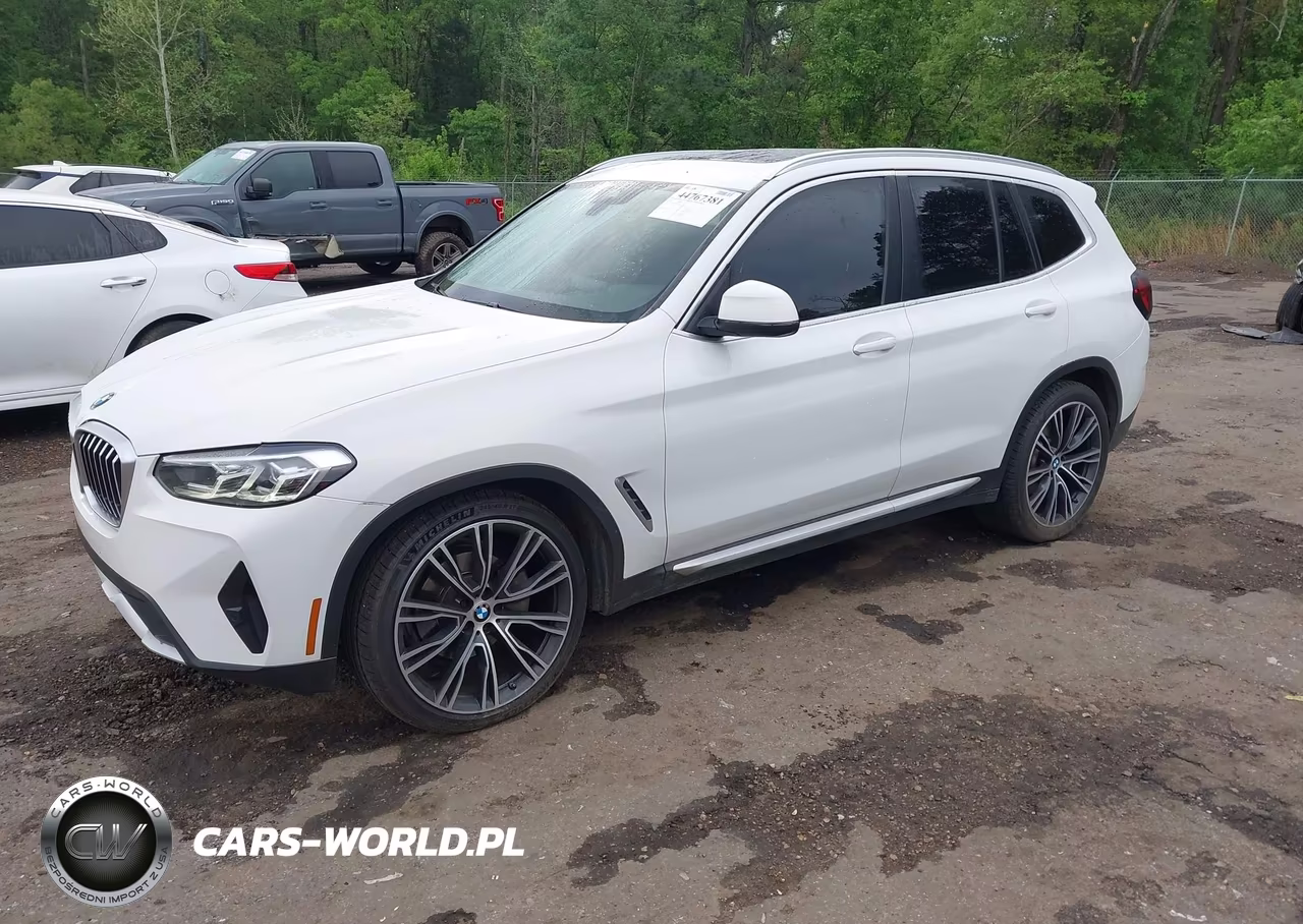 2022 BMW X3 Sdrive30I VIN:5UX43DP08N9K50738 - 2