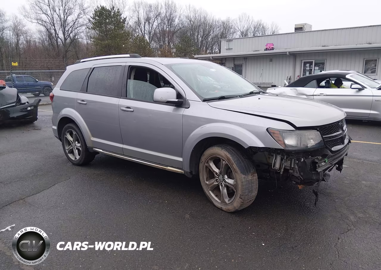 2017 Dodge Journey Crossroad Plus Awd VIN:3C4PDDGG3HT615945 - 1