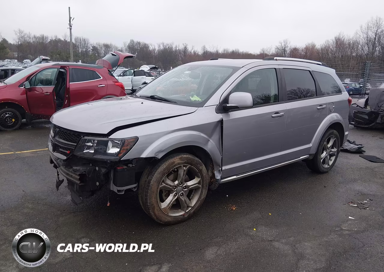 2017 Dodge Journey Crossroad Plus Awd VIN:3C4PDDGG3HT615945 - 2