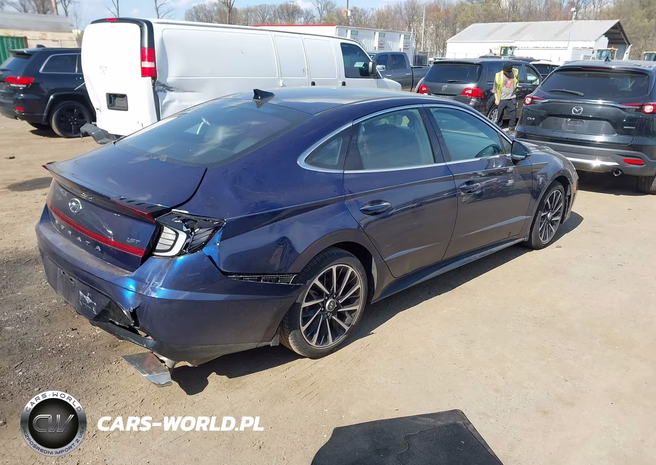 2020 Hyundai Sonata Sel Plus VIN:5NPEJ4J25LH052547 - 4