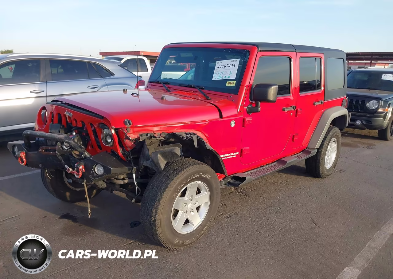 2011 Jeep Wrangler Unlimited Sport VIN:1J4BA3H16BL619170 - 2