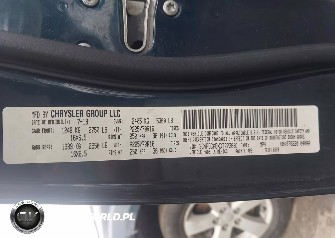 2013 Dodge Journey Se VIN:3C4PDCABXDT723691 - 9