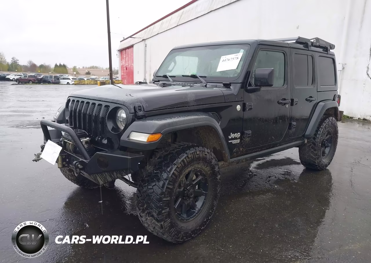 2018 Jeep Wrangler Unlimited Sport S 4X4 VIN:1C4HJXDG5JW111447 - 2