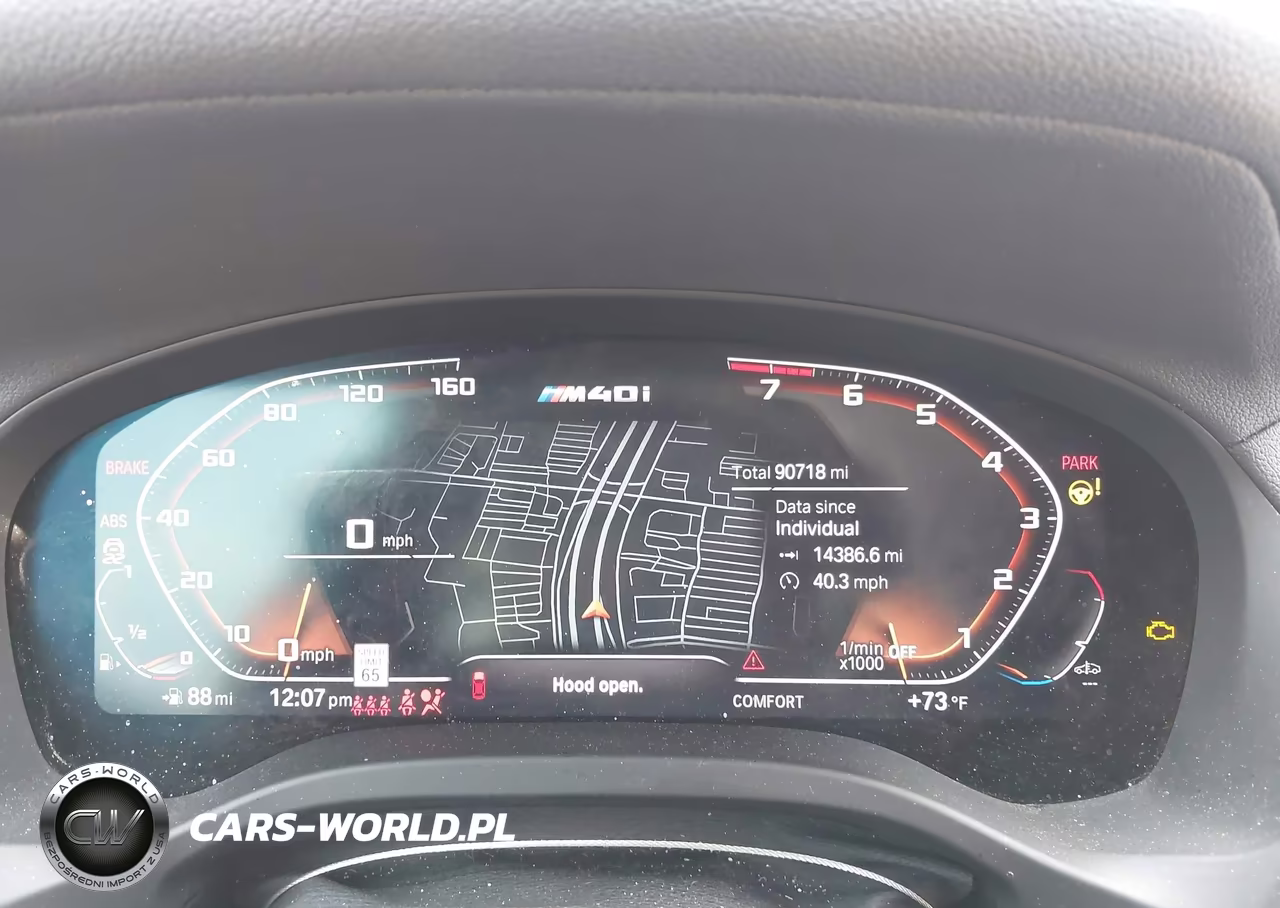 2021 BMW X4 M40I VIN:5UX2V5C09M9H46677 - 7