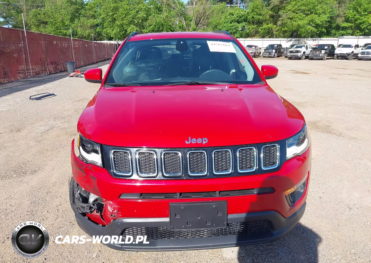 2019 Jeep Compass Latitude Fwd VIN:3C4NJCBB5KT736666 - 13