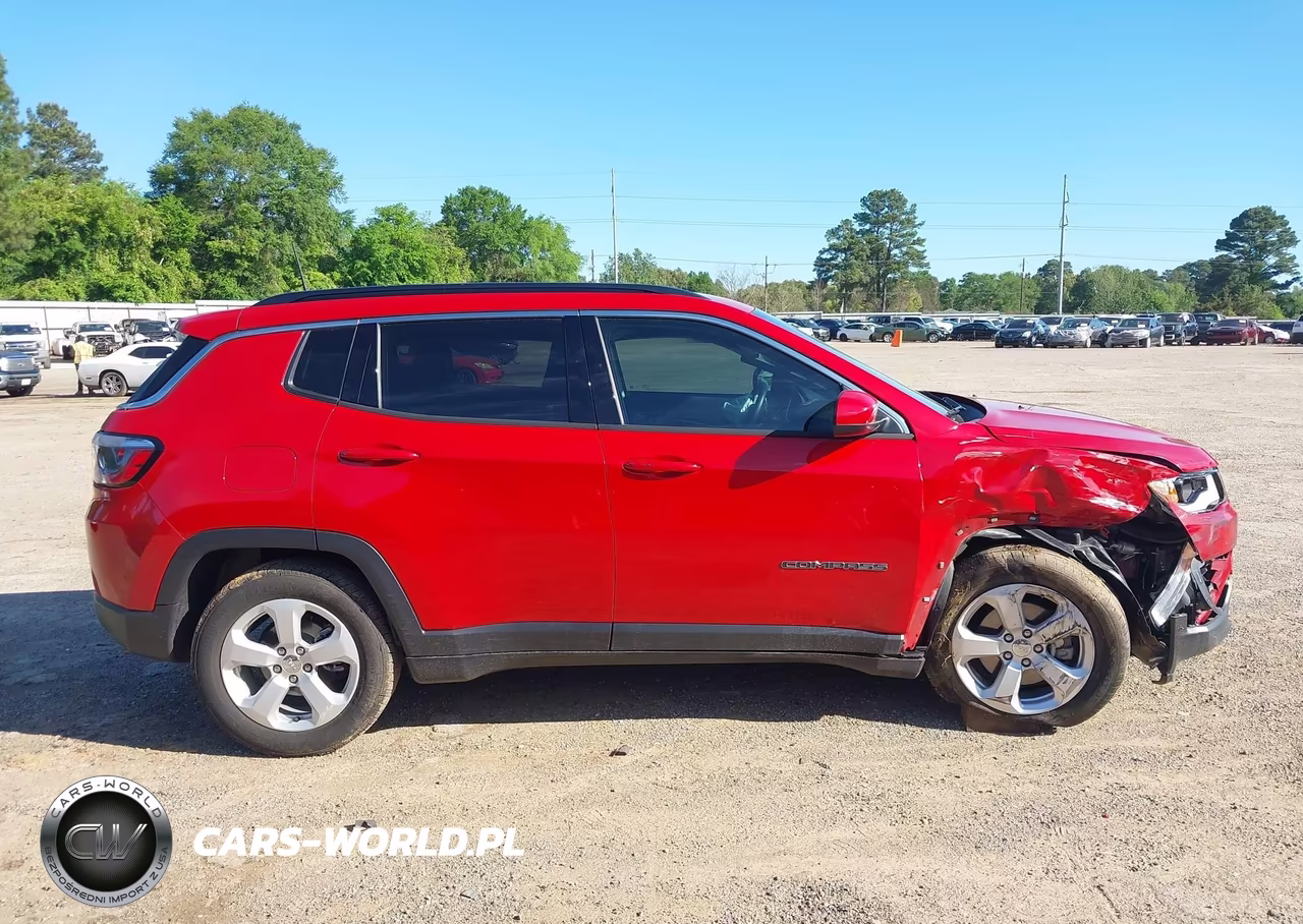 2019 Jeep Compass Latitude Fwd VIN:3C4NJCBB5KT736666 - 14